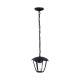 Lampa ogrodowa wisząca FOX BLACK 1xE27