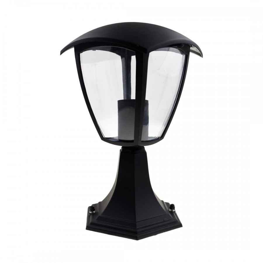 Lampa ogrodowa stojąca FOX BLACK 1xE27 Mała