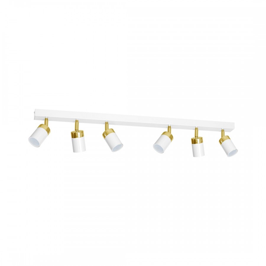 Lampa sufitowa JOKER WHITE/GOLD 6xGU10