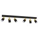 Lampa sufitowa JOKER BLACK/GOLD 6xGU10