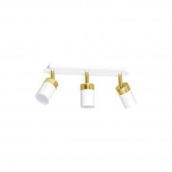 Lampa sufitowa JOKER WHITE/GOLD 3xGU10