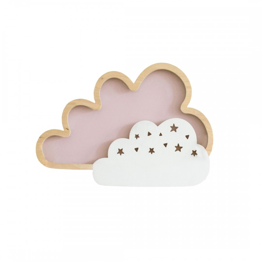 LAMPKA DZIECIĘCA CLOUD PINK 8W LED