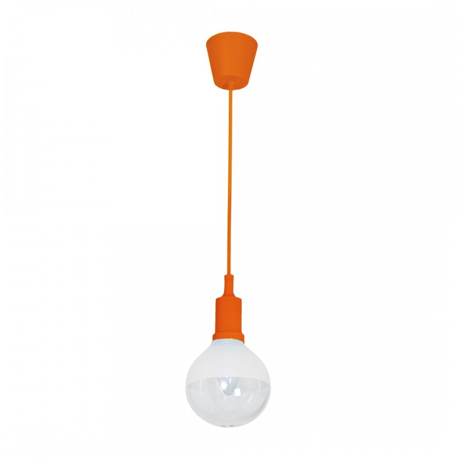 LAMPA WISZĄCA BUBBLE ORANGE 5W E14 LED