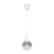 LAMPA WISZĄCA BUBBLE WHITE 5W E14 LED