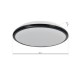 Plafon TERMA BLACK 18W LED IP44 Ø280 mm