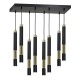 Lampa sufitowa DALLAS GOLD 8xGU10