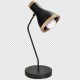 Lampa stołowa HOLLY BLACK / WOOD 1xE27 60W