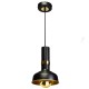 Lampa wisząca MARGO BLACK/GOLD 1xE27