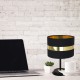 Lampa stołowa PALMIRA BLACK / GOLD 1xE27 60W