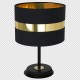 Lampa stołowa PALMIRA BLACK / GOLD 1xE27 60W