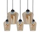 Lampa wisząca SANTIAGO AMBER 5xE27