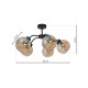 Lampa sufitowa SOFIA AMBER 5xE27